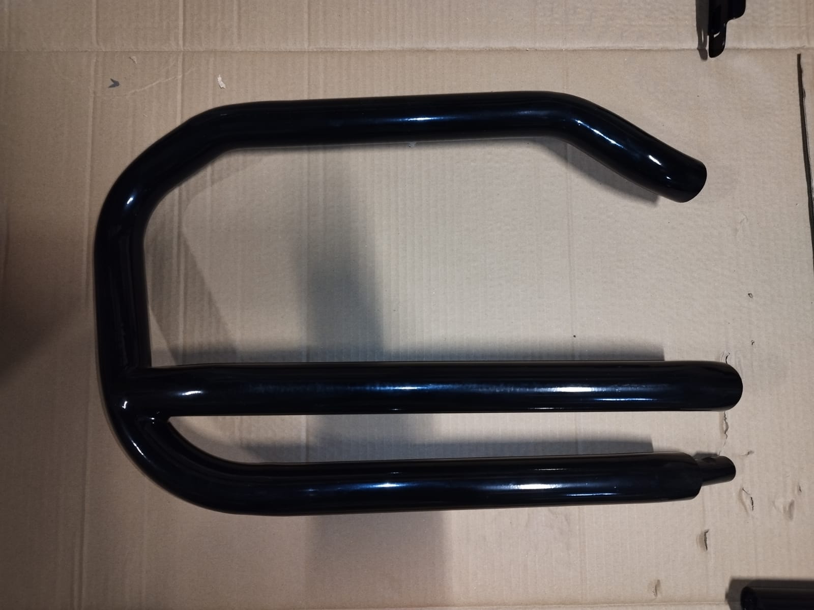 Front bumper guard stainless steel black for Mercedes-Benz G-Wagon W463A 2018+ with AMG bumper - Custom Class