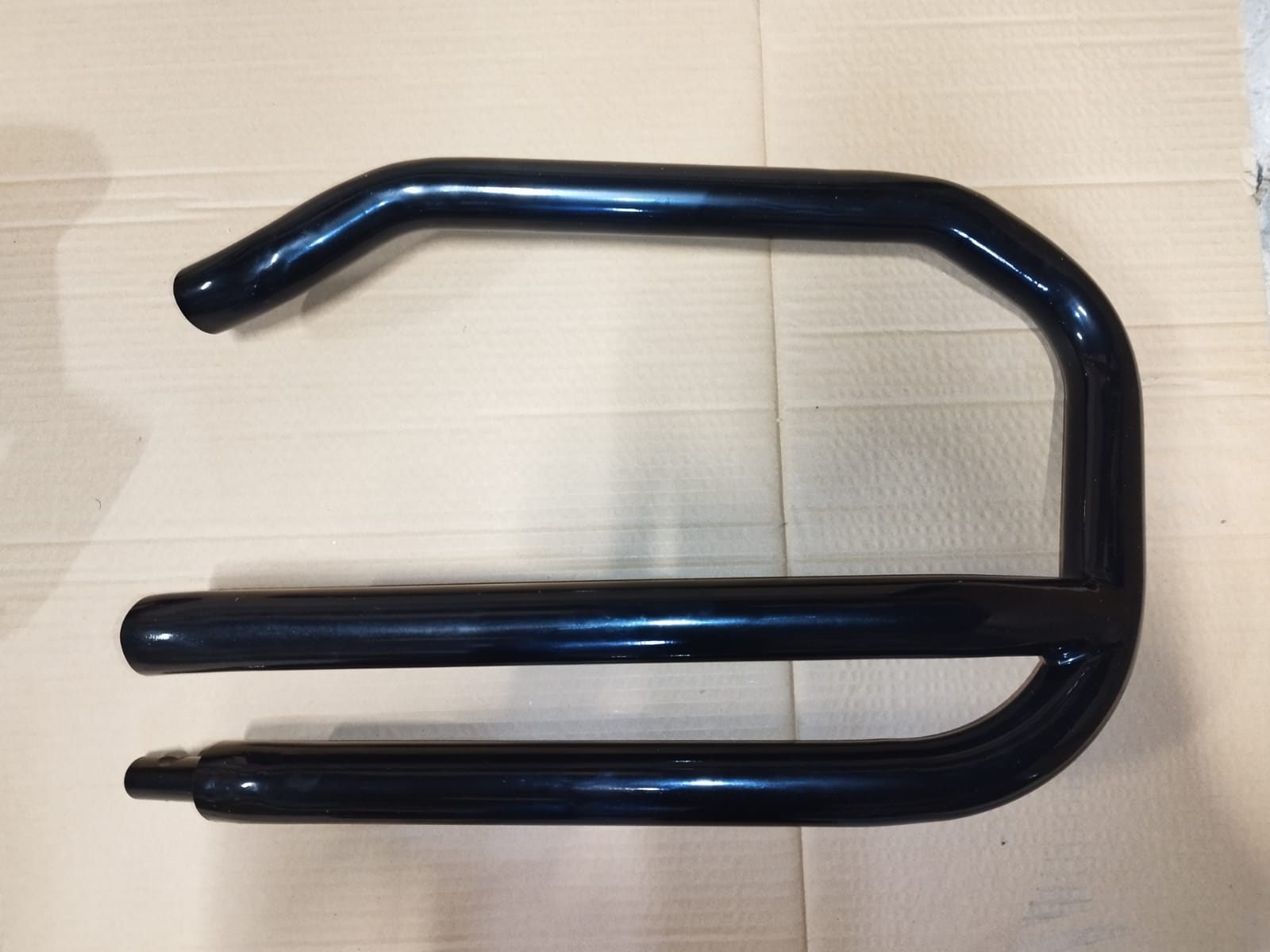 Front bumper guard stainless steel black for Mercedes-Benz G-Wagon W463A 2018+ with AMG bumper - Custom Class