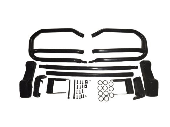 Front bumper guard stainless steel black for Mercedes-Benz G-Wagon W463A 2018+ with AMG bumper - Custom Class