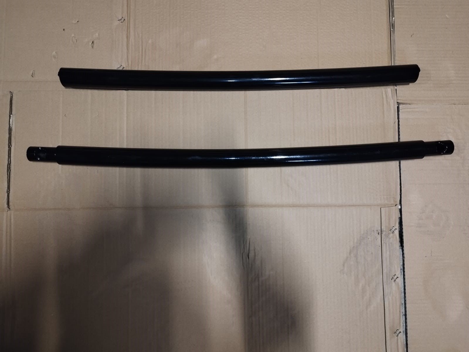 Front bumper guard stainless steel black for Mercedes-Benz G-Wagon W463A 2018+ with AMG bumper - Custom Class