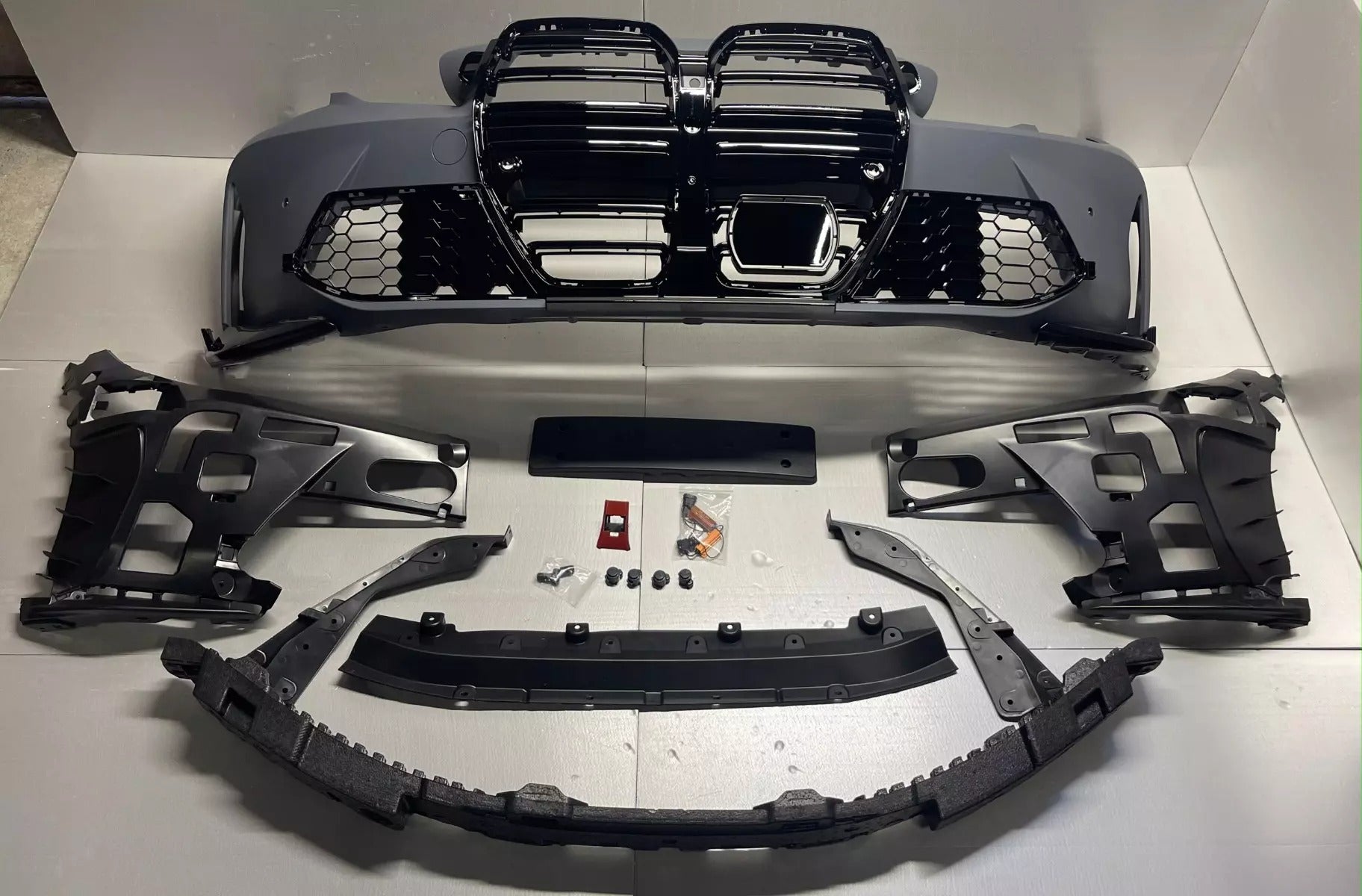 Front bumper M3 M-pack style G80 for BMW 3 Series G20 G21 2019-2022 - Custom Class