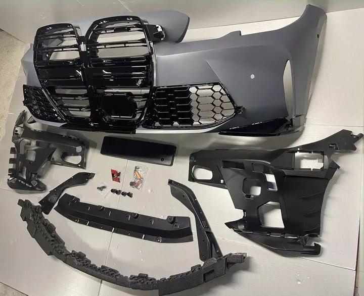 Front bumper M3 M-pack style G80 for BMW 3 Series G20 G21 2019-2022 - Custom Class