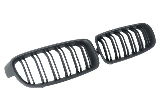 Front grille M-Look black matte for BMW 3 Series F30 2011-2017 - Custom Class