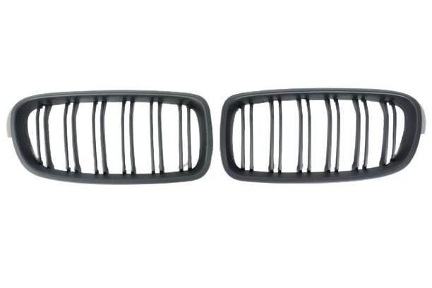 Front grille M-Look black matte for BMW 3 Series F30 2011-2017 - Custom Class