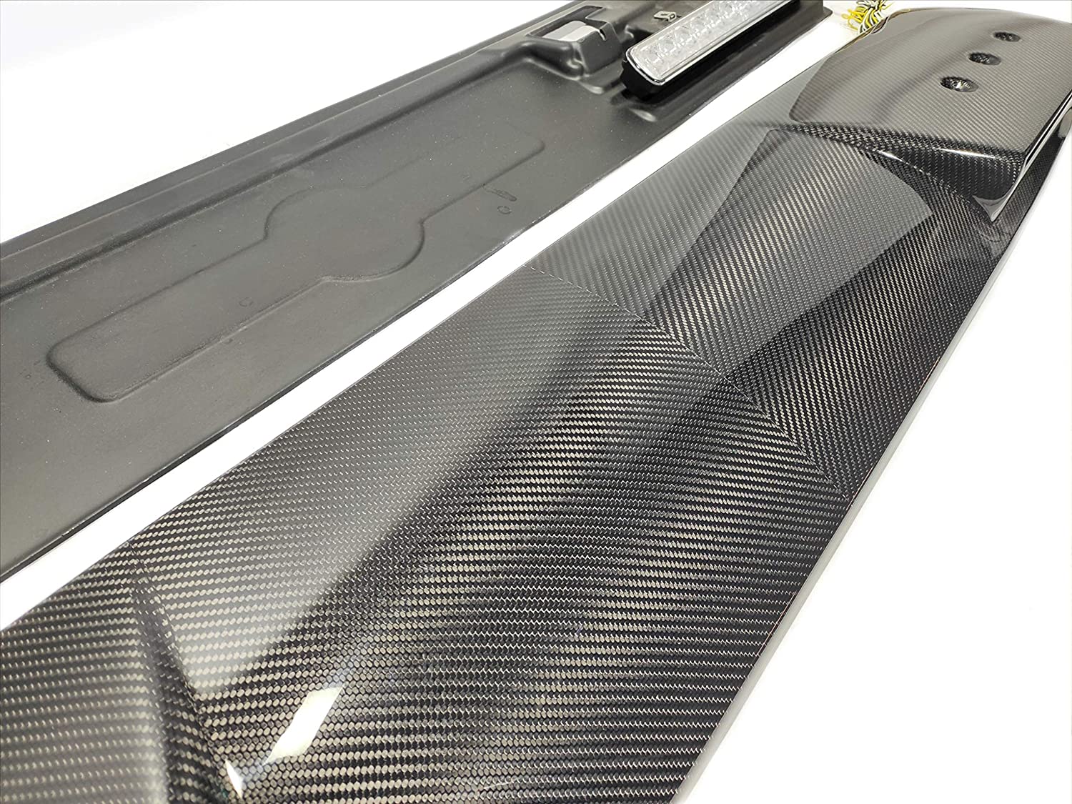 Brabus Front Roof Spoiler with LEDs in Carbon Fiber for Mercedes W463A W464 - Custom Class