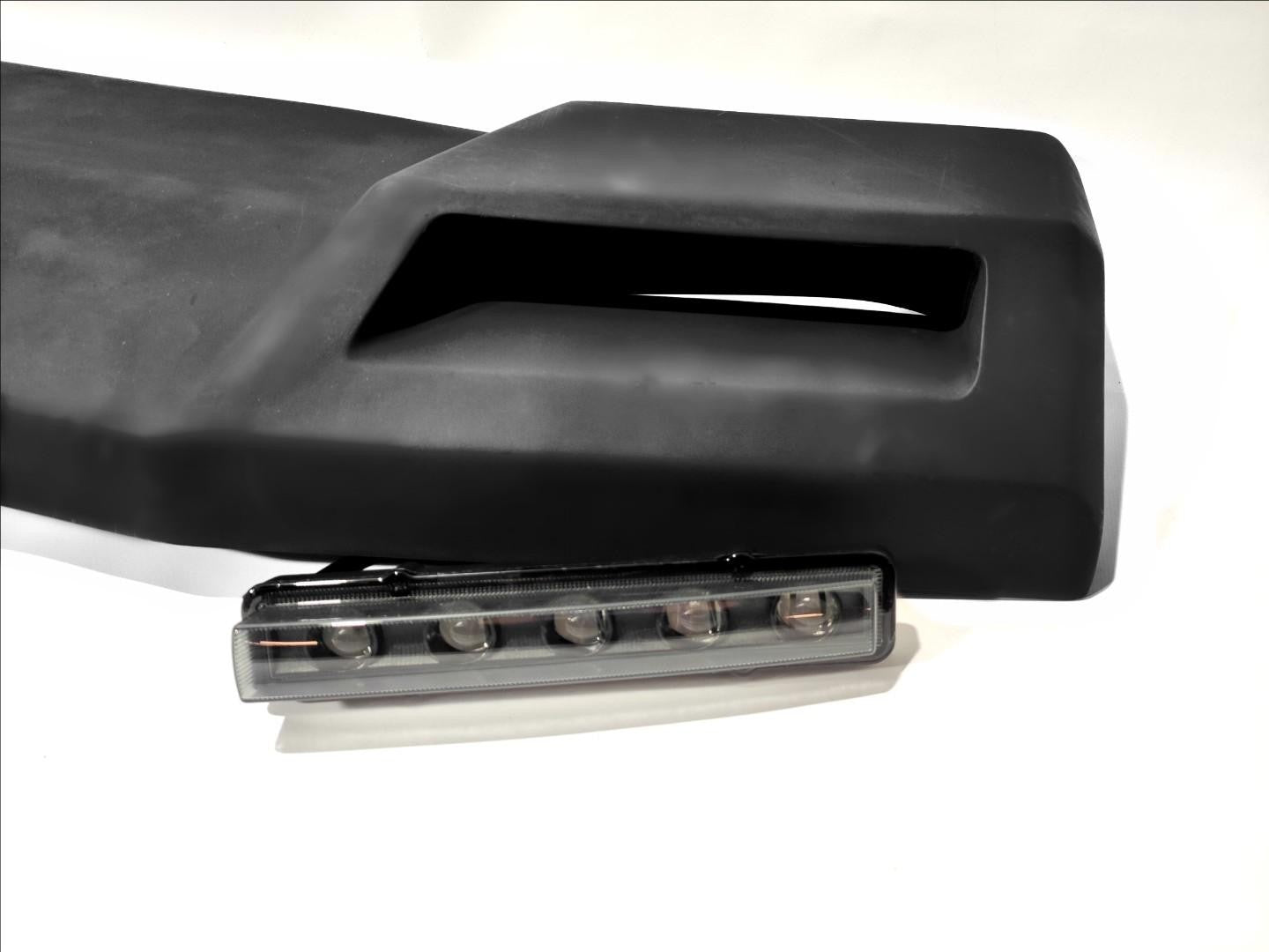 Front Roof Fiberglass Spoiler LED for Mercedes-Benz 4x4 6x6 Style W463 G63 G500 Wagon - Custom Class