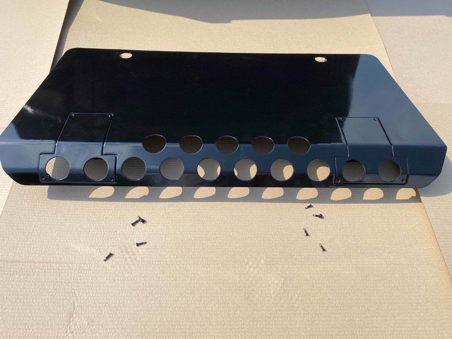 Front skid plate Stainless steel BLACK for Mercedes-Benz W463 G-Class - Custom Class