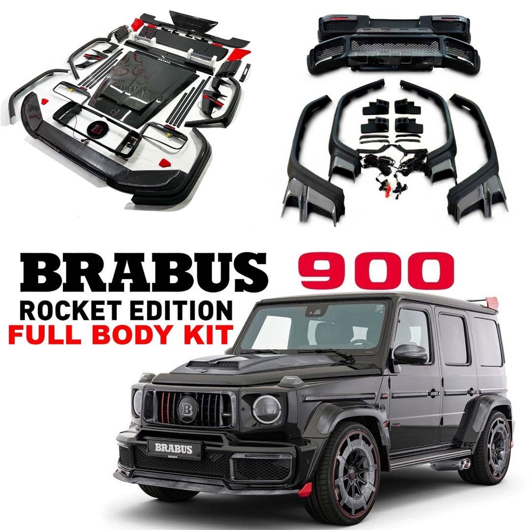 FULL BODY KIT Brabus Rocket G900 + Plastic Widestar body kit for Mercedes-Benz W463A W464 G Wagon 2019+