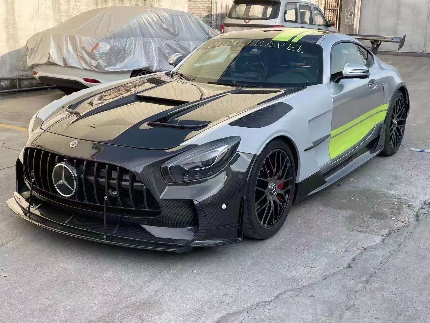 GT R Full Carbon fiber body kit for Mercedes-Benz AMG GT Coupe C190 - Custom Class