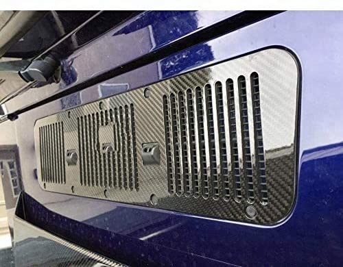 Hood Bonnet Carbon front window Washer Cover Trim 2008-2018 for Mercedes W463 G Wagon - Custom Class