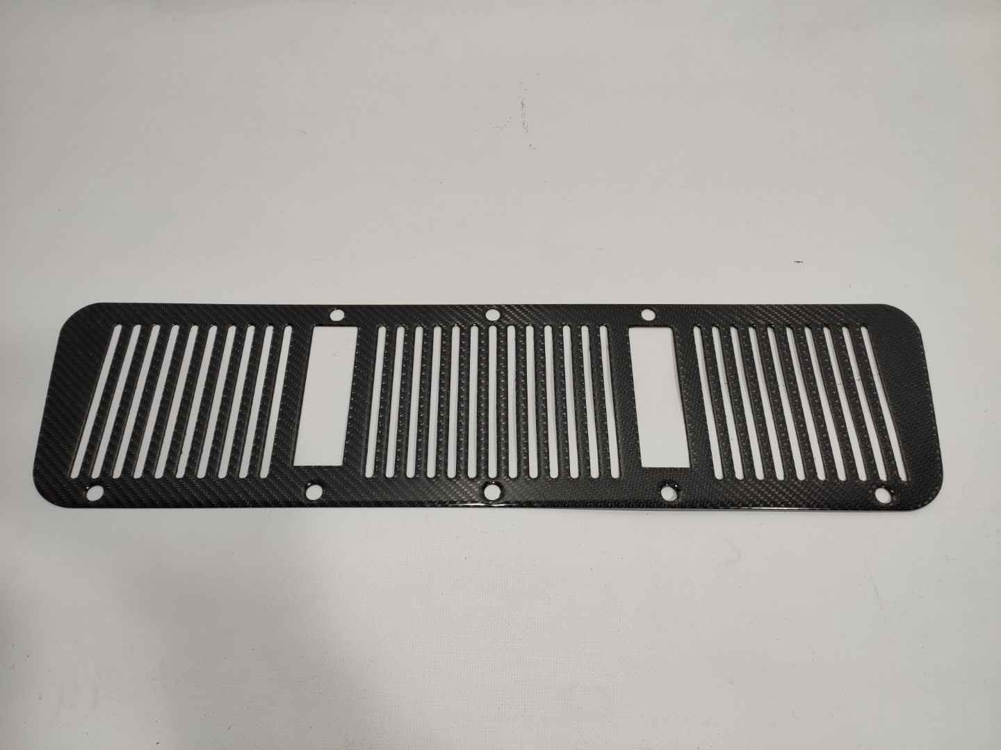 Hood Bonnet Carbon front window Washer Cover Trim till 2008 for Mercedes W463 G Wagon - Custom Class