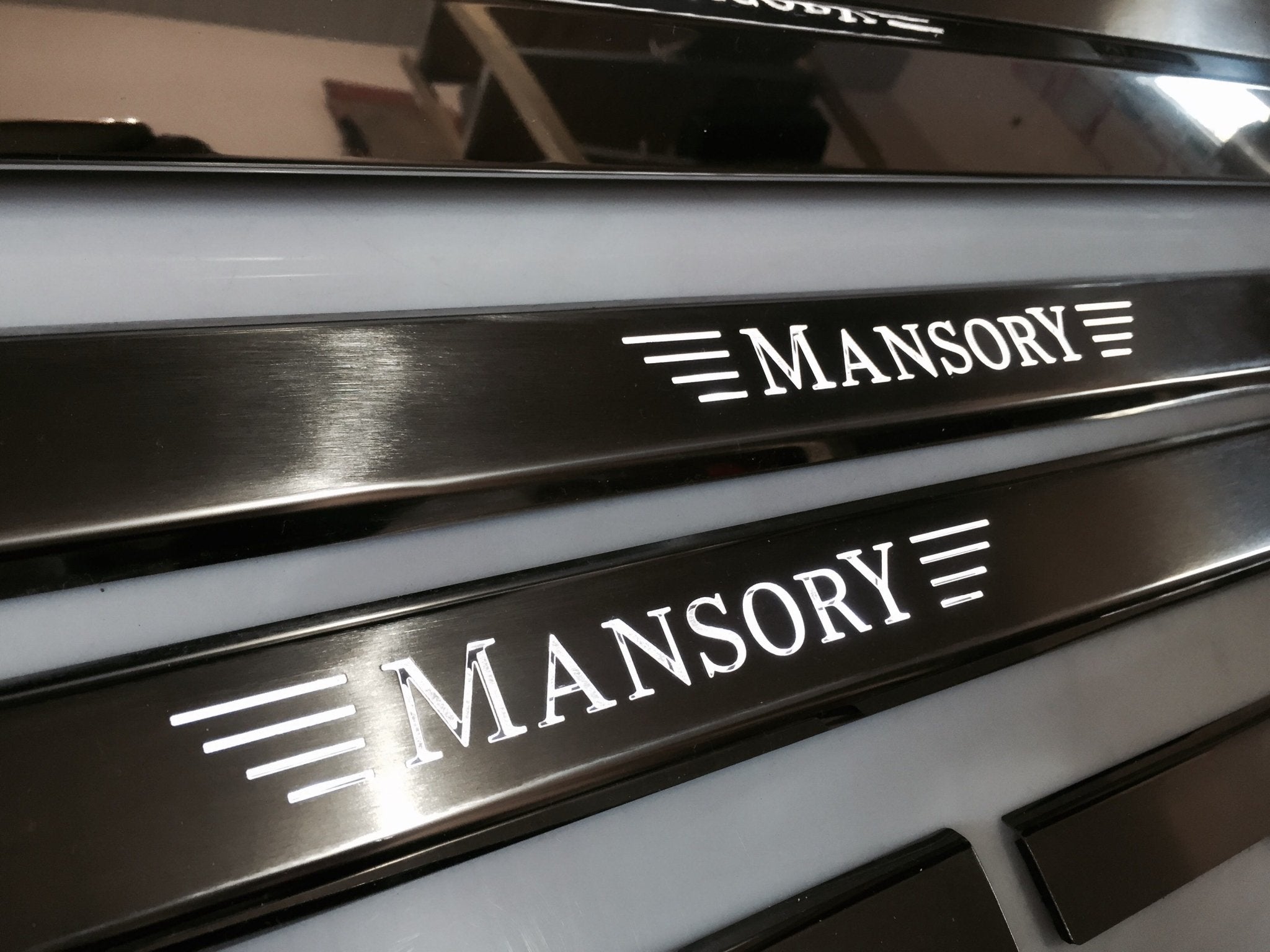 Mansory LED Illuminated Door Sills 4 or 5 pcs for Mercedes-Benz G-Class W463 - Custom Class