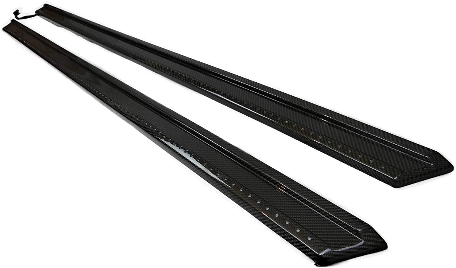 Mansory Side Entrance mouldings Carbon Fiber LED 2 pcs for Mercedes-Benz G-Wagon G-Class W463 G63 G55 G500 - Custom Class