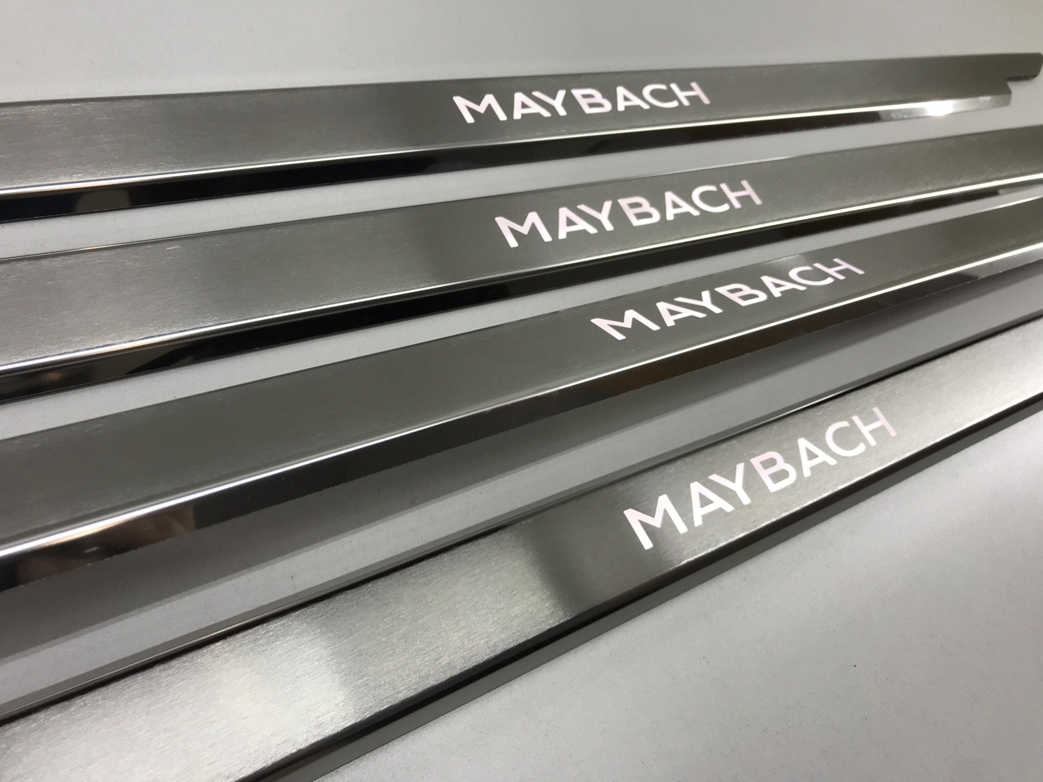 Maybach LED Illuminated Door Sills 4 or 5 pcs for Mercedes-Benz G-Class W463 - Custom Class