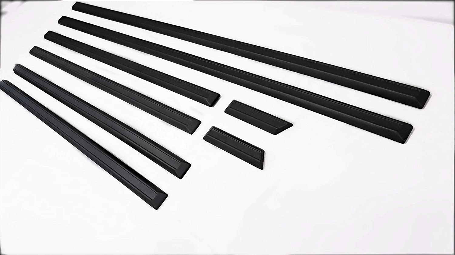 3-doors mouldings 8 pcs fiberglass for Mercedes G Wagon W463 W460 W461 - Custom Class