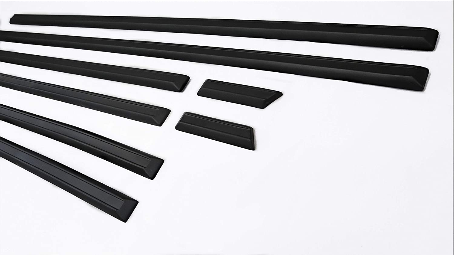 Exterior fiberglass mouldings (8 pcs) for 3-door Mercedes G-Wagon W463, W460, W461 from Custom Class, designed for a sporty and refined upgrade.