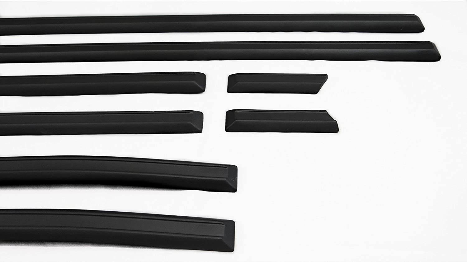 3-doors mouldings 8 pcs fiberglass for Mercedes G Wagon W463 W460 W461 - Custom Class