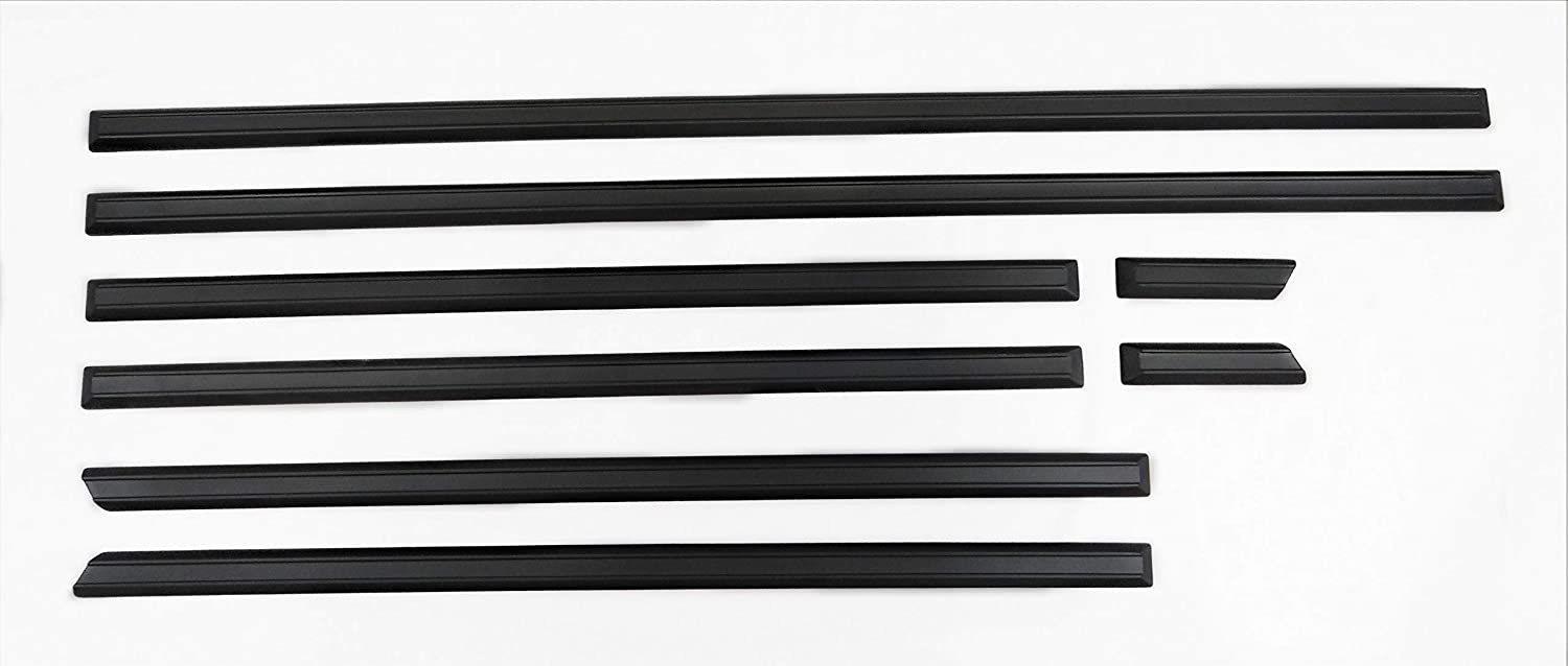 Exterior fiberglass mouldings (8 pcs) for 3-door Mercedes G-Wagon W463, W460, W461 from Custom Class, designed for a sporty and refined upgrade.