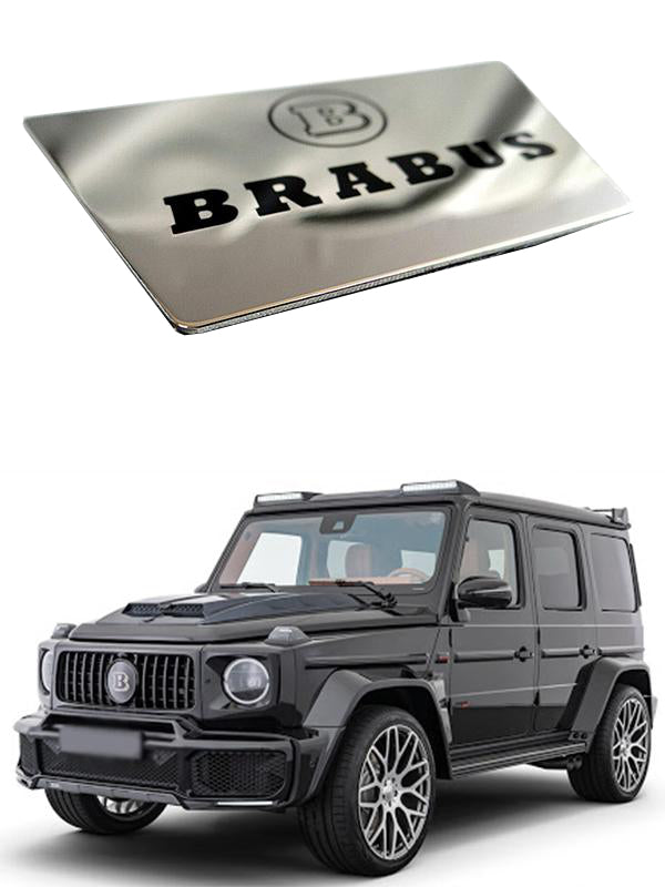 Mercedes-Benz G G63 W463 W463A W464 Brabus Style Winch Front Speсial Metal Emblem Badge Sticker - Custom Class