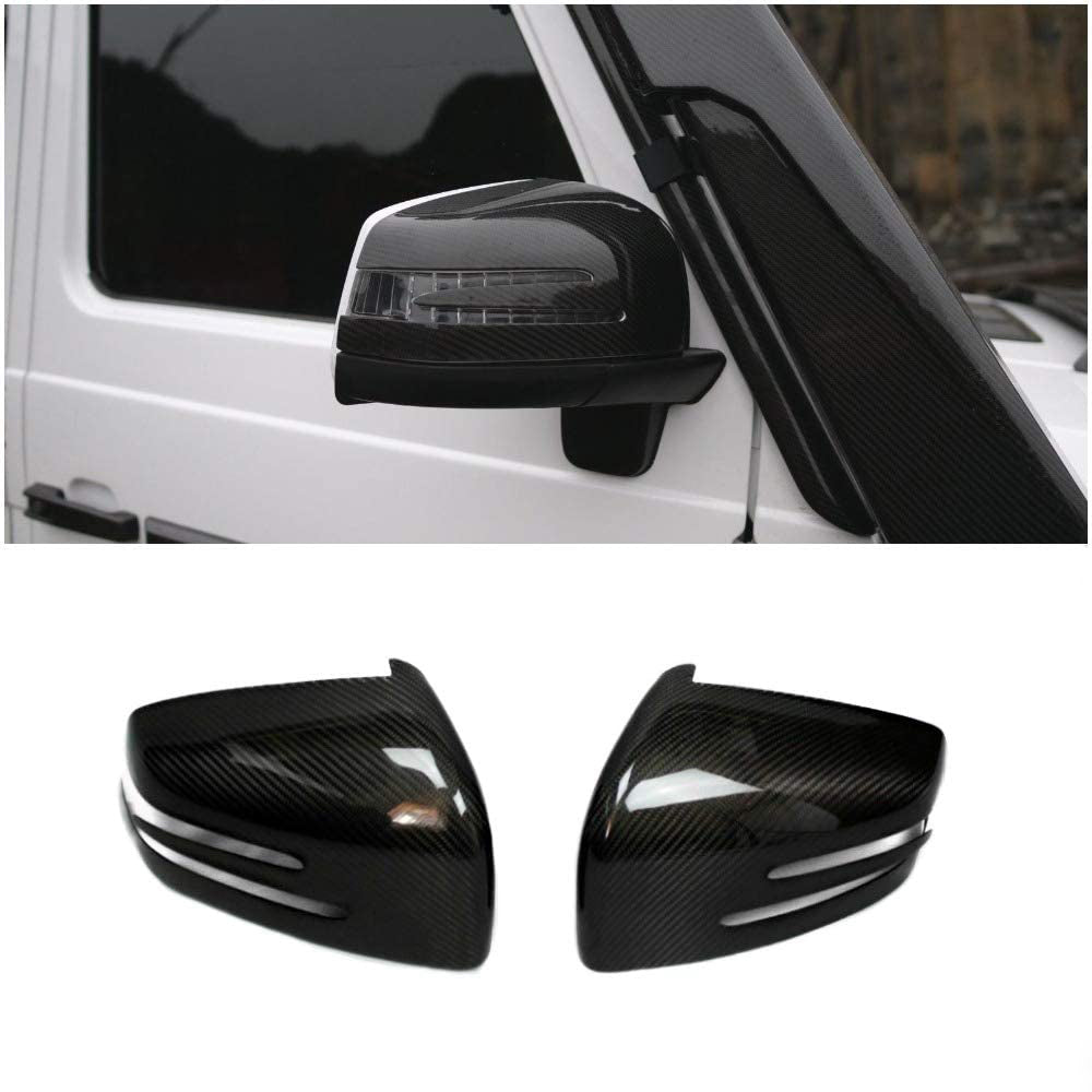 Mercedes-Benz G-Wagon W463 Carbon Fiber Side View Mirror Covers overlay - Custom Class