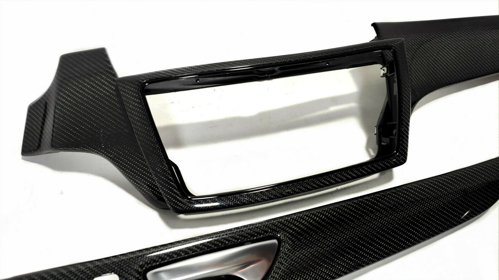 Interior Carbon Panels Trim 8 pcs Set for Mercedes-Benz GLE-Class C292 Coupe 2015-2019 - Custom Class