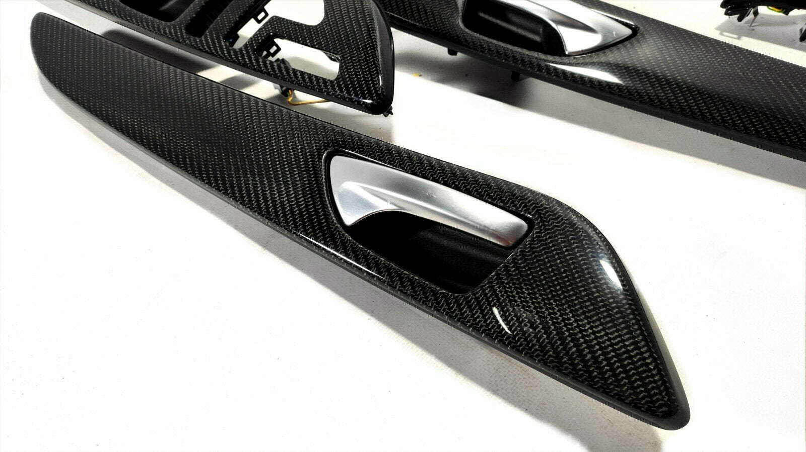 Interior Carbon Panels Trim 8 pcs Set for Mercedes-Benz GLE-Class C292 Coupe 2015-2019 - Custom Class