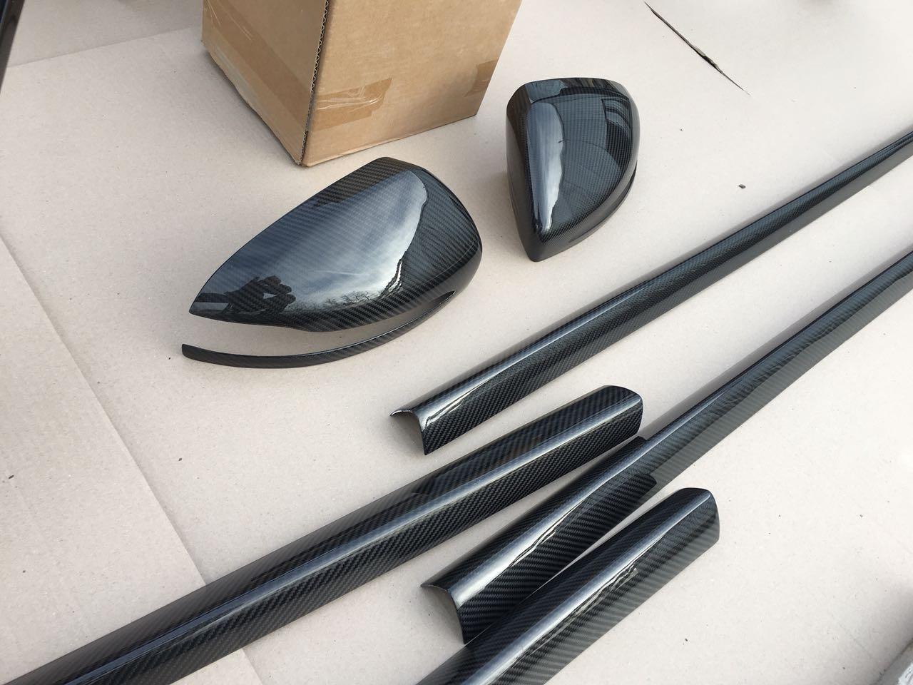 Mercedes-Benz S-Class W222 Side Mirror Carbon Covers - Custom Class