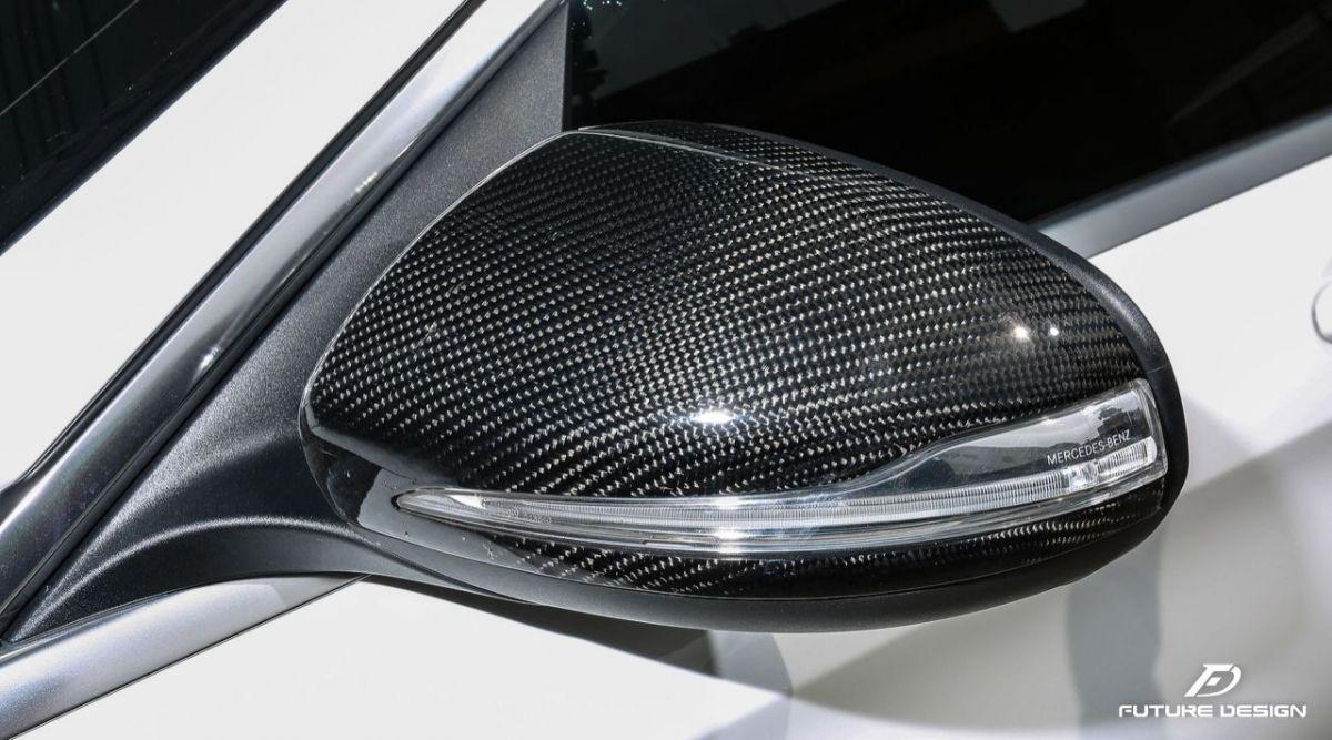 Mercedes-Benz S-Class W222 Side Mirror Carbon Covers - Custom Class