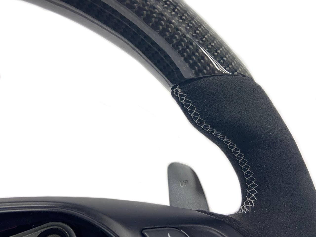 Mercedes-Benz Steering Wheel Carbon Alcantara G-Wagon GL ML W166 X166 W463 Class - Custom Class