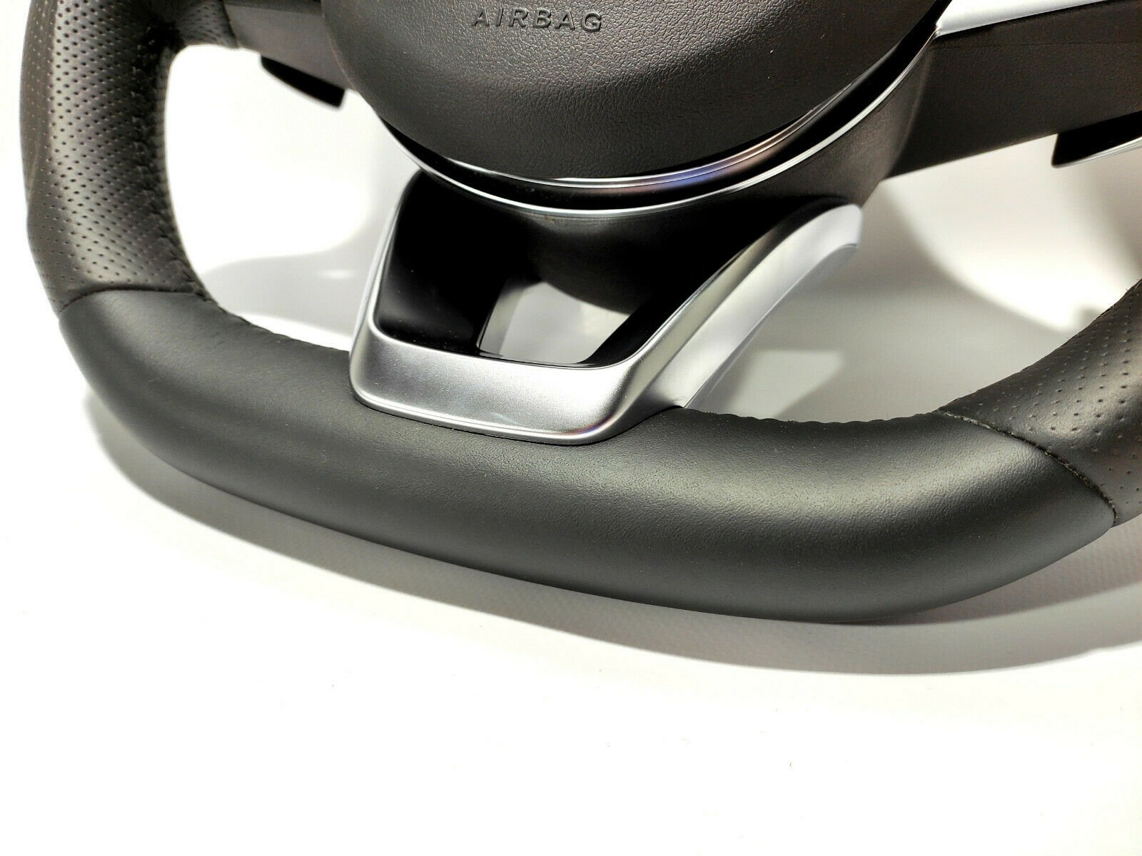 Mercedes-Benz Steering Wheel Piano Black Leather W205 C GLE GLC GLS GL Class - Custom Class