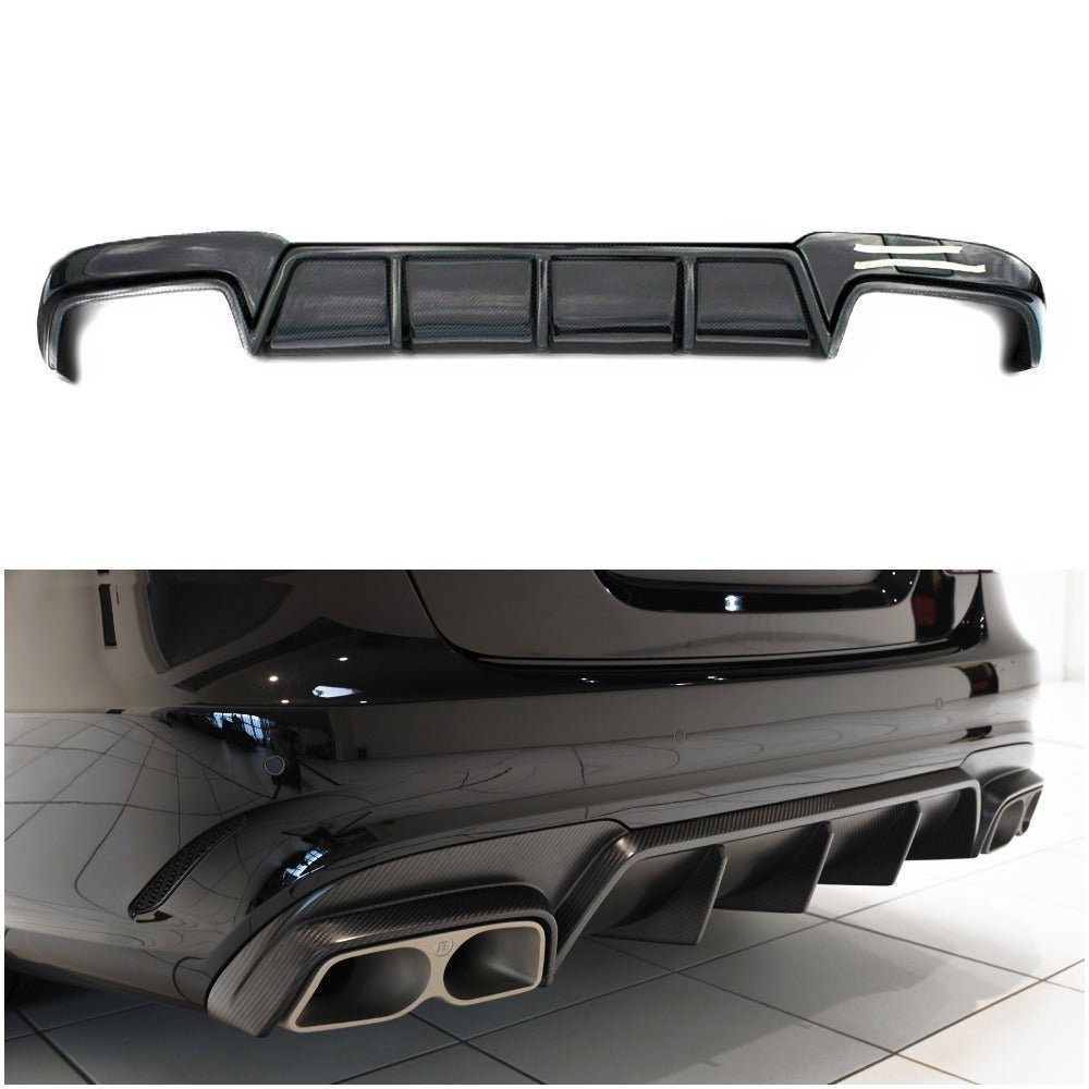 Mercedes-Benz W212 Rear Carbon Diffuser - Custom Class