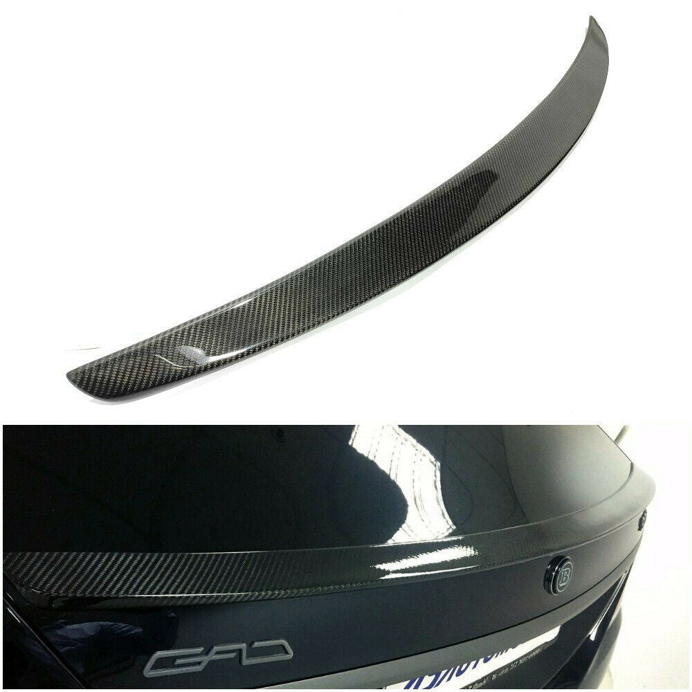 Mercedes-Benz W222 S Class Klasse Carbon Fiber Rear Lid trunk spoiler tail wing - Custom Class