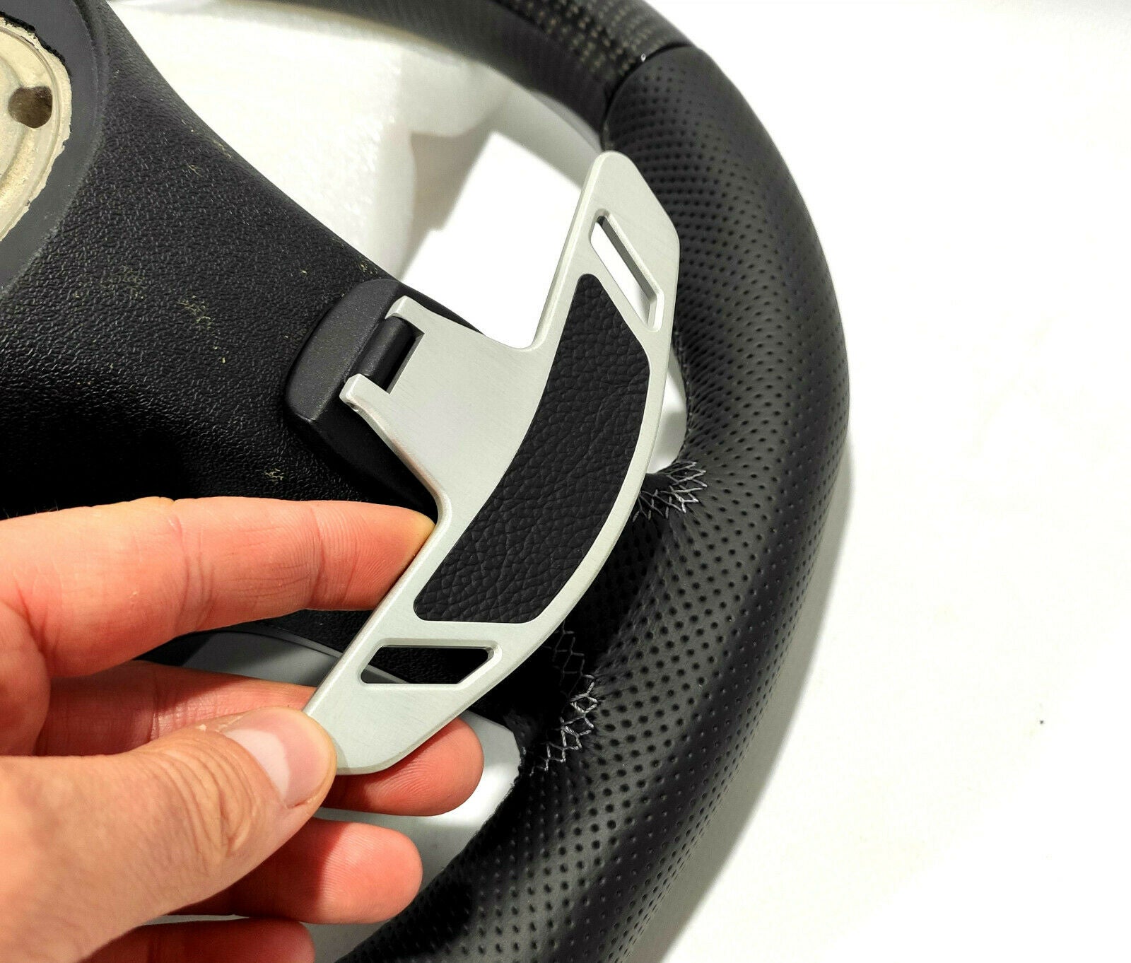 Mercedes-Benz W222 W463A Brabus Style G63 S-Class Steering Wheel Leather Carbon - Custom Class