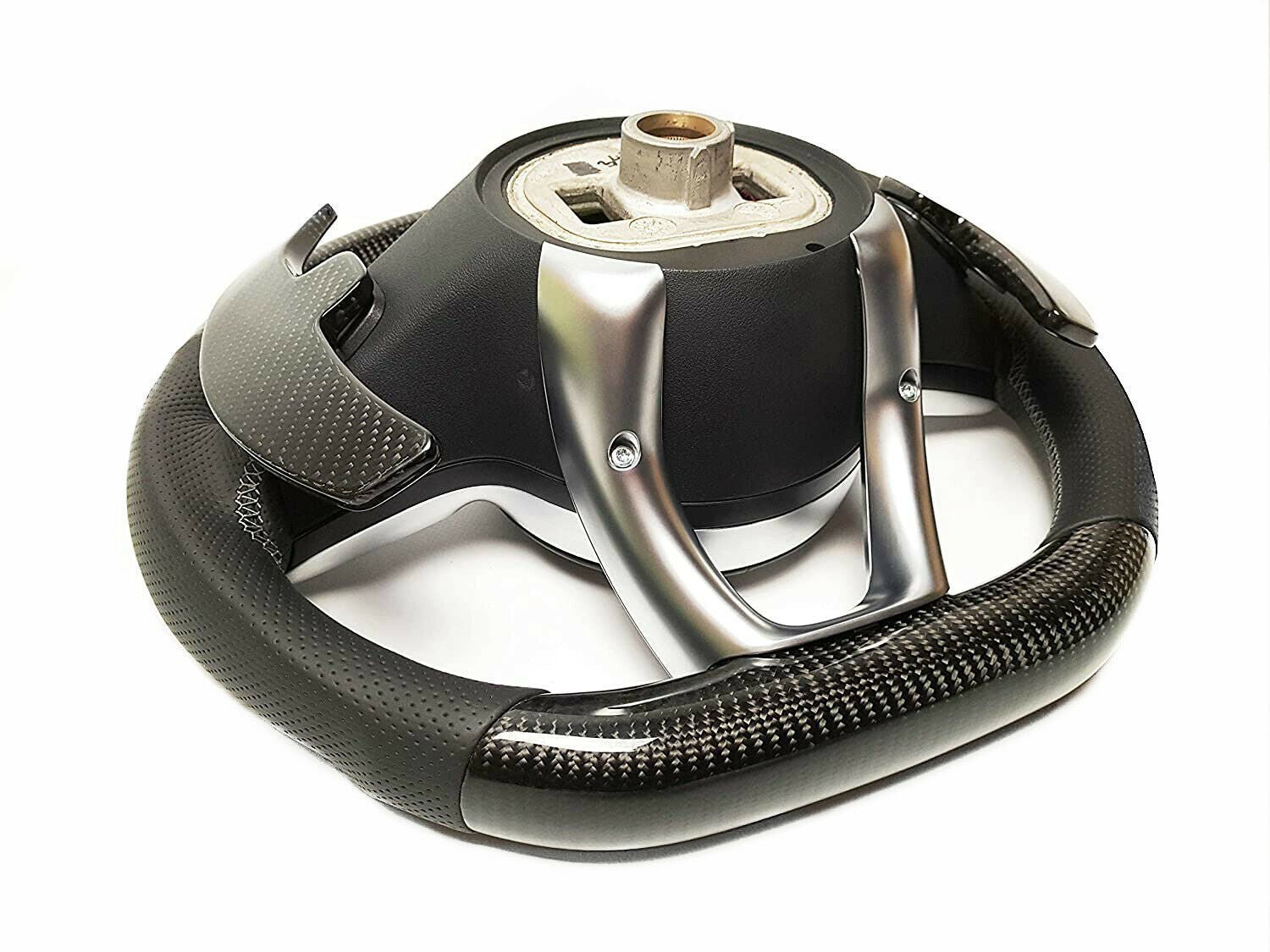 Mercedes-Benz W222 W463A G63 G500 Steering Wheel Carbon Leather Paddle Shifts - Custom Class