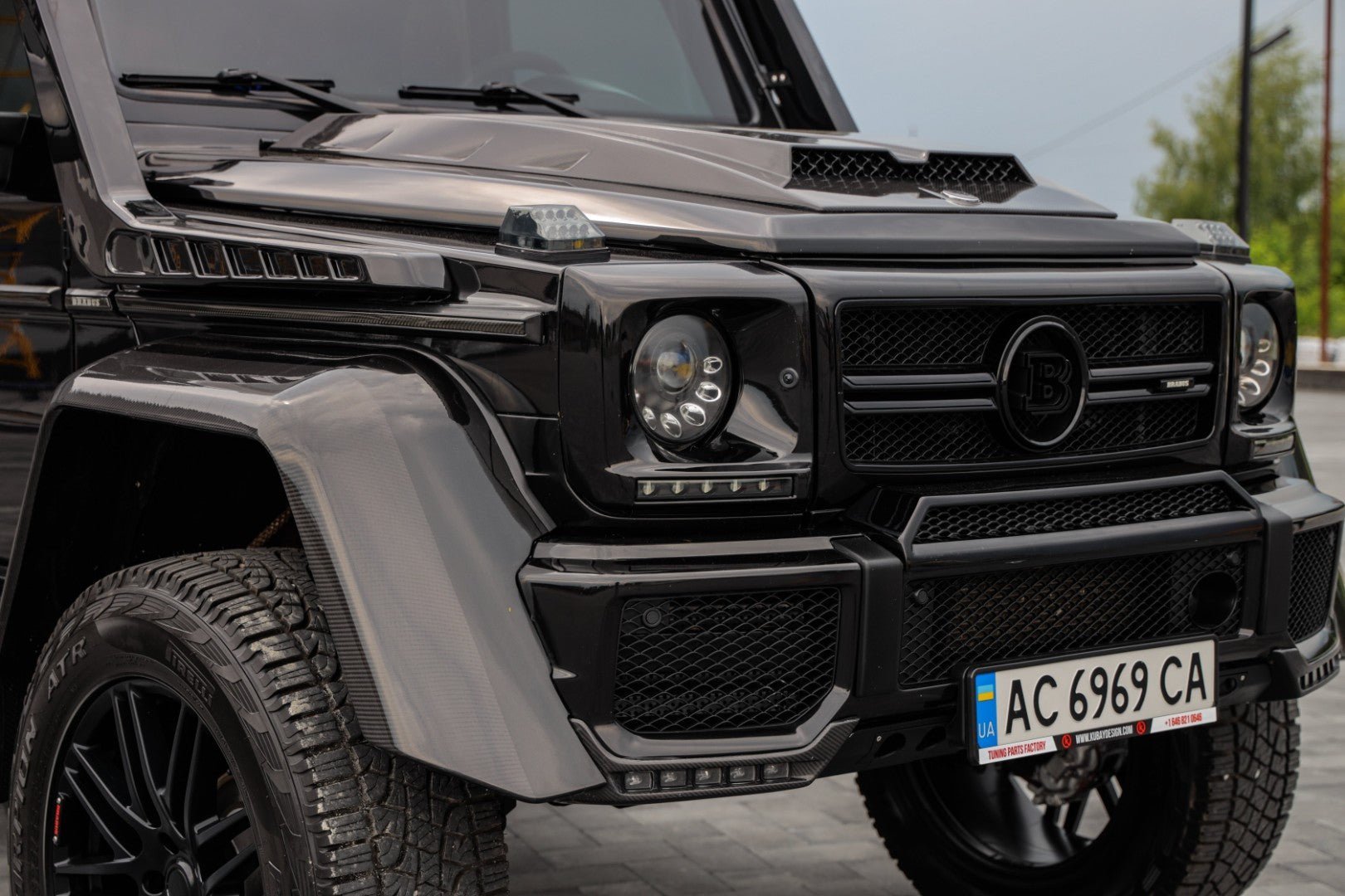 Mercedes Benz W463 4x4 G class G500 in Brabus look - Custom Class