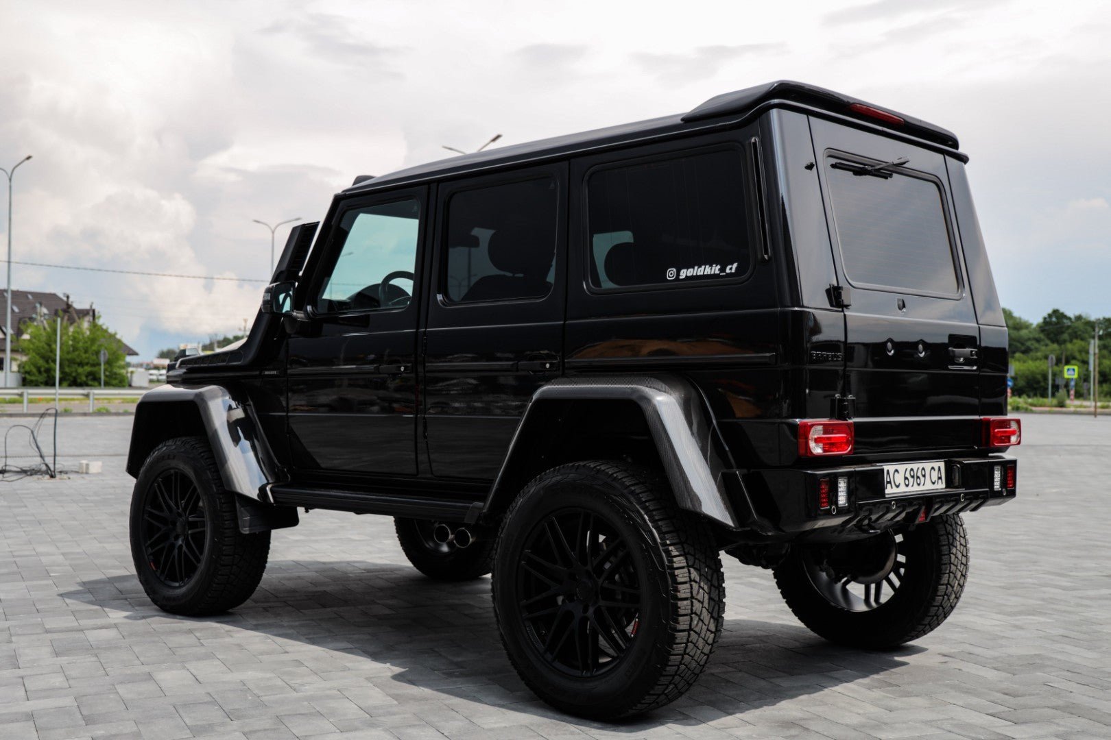Mercedes Benz W463 4x4 G class G500 in Brabus look - Custom Class