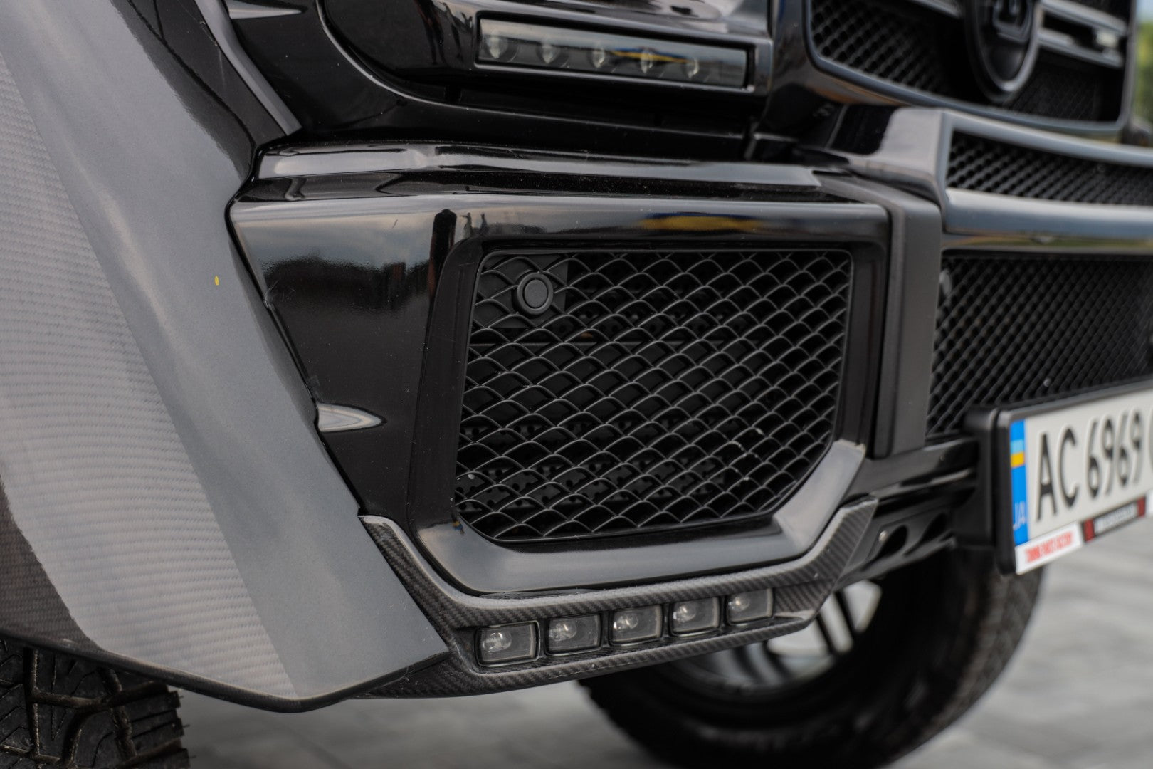 Mercedes Benz W463 4x4 G class G500 in Brabus look - Custom Class