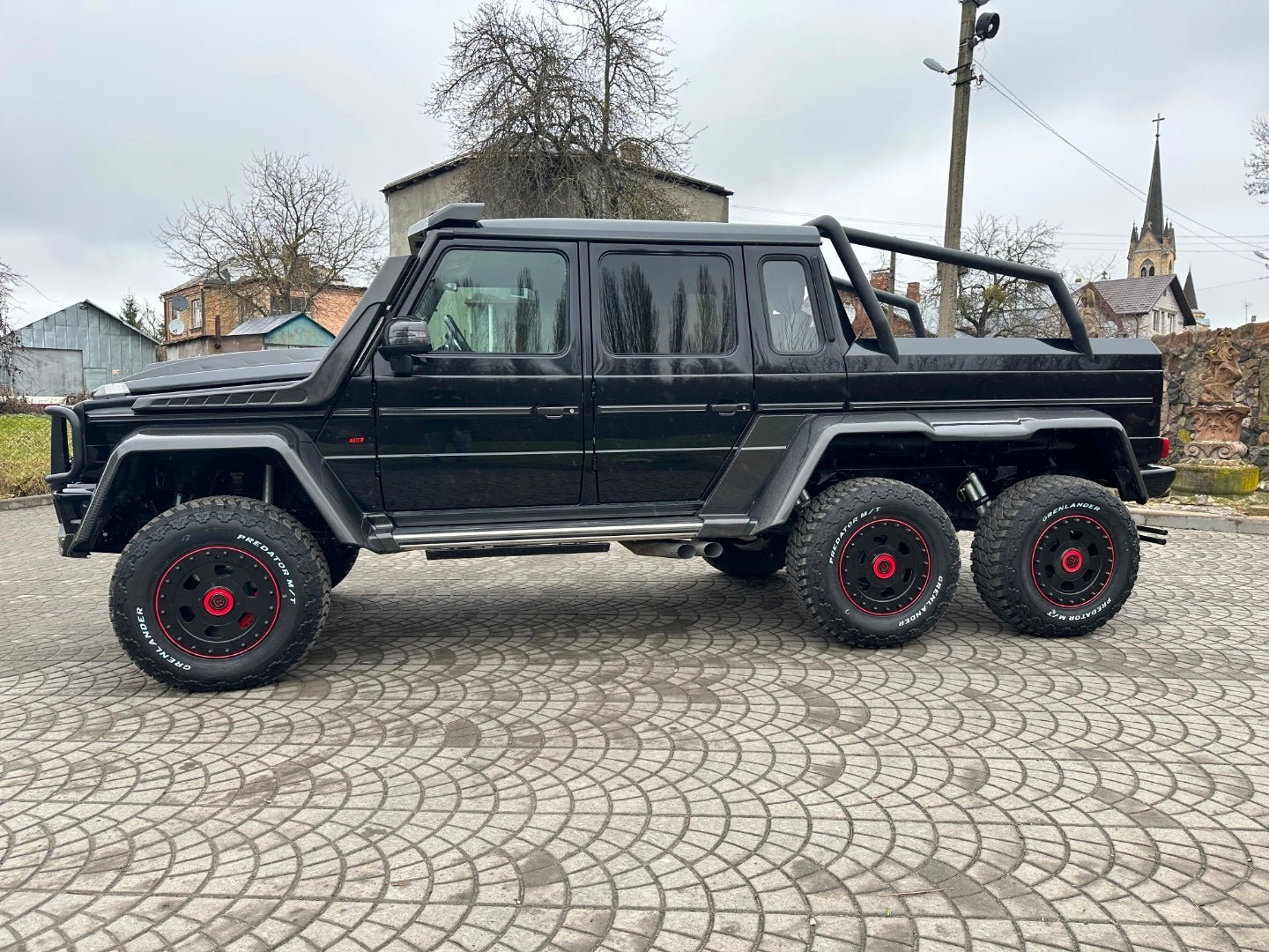 Mercedes-Benz W463 6x6 2013 G-Class G63 AMG in Brabus G700 look - Custom Class