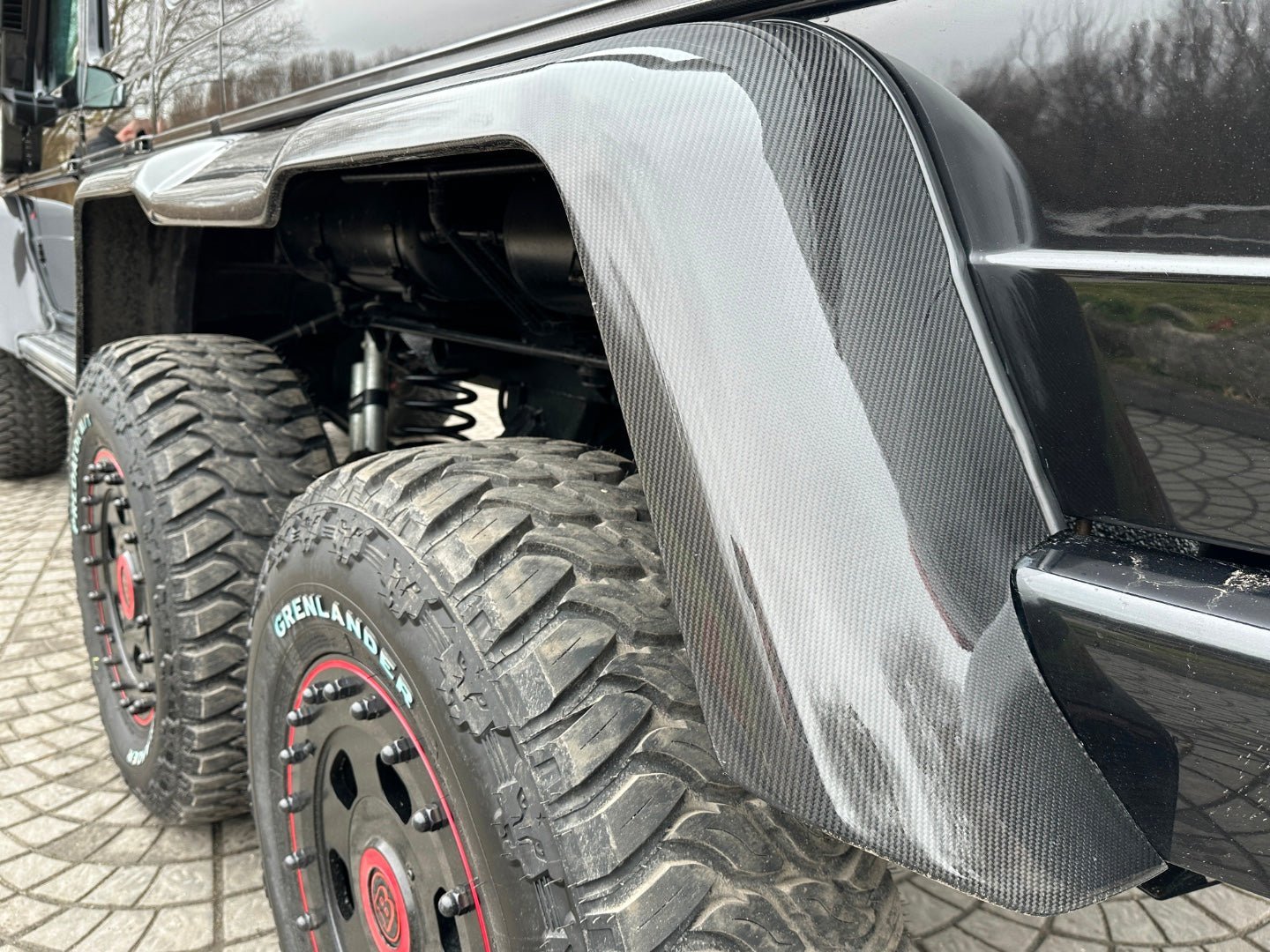 Mercedes-Benz W463 6x6 2013 G-Class G63 AMG in Brabus G700 look - Custom Class