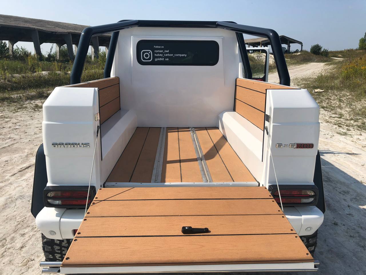 Mercedes-Benz W463 6x6 G500 in Brabus G700 Look - Custom Class