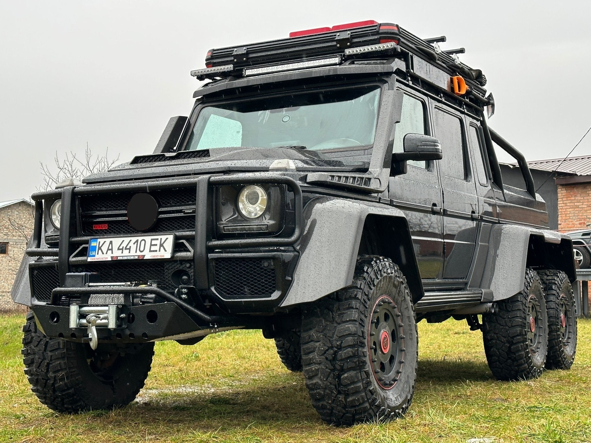 Mercedes-Benz w463 6x6 G55 Expedition 2008 with G63 2015 interior - Custom Class