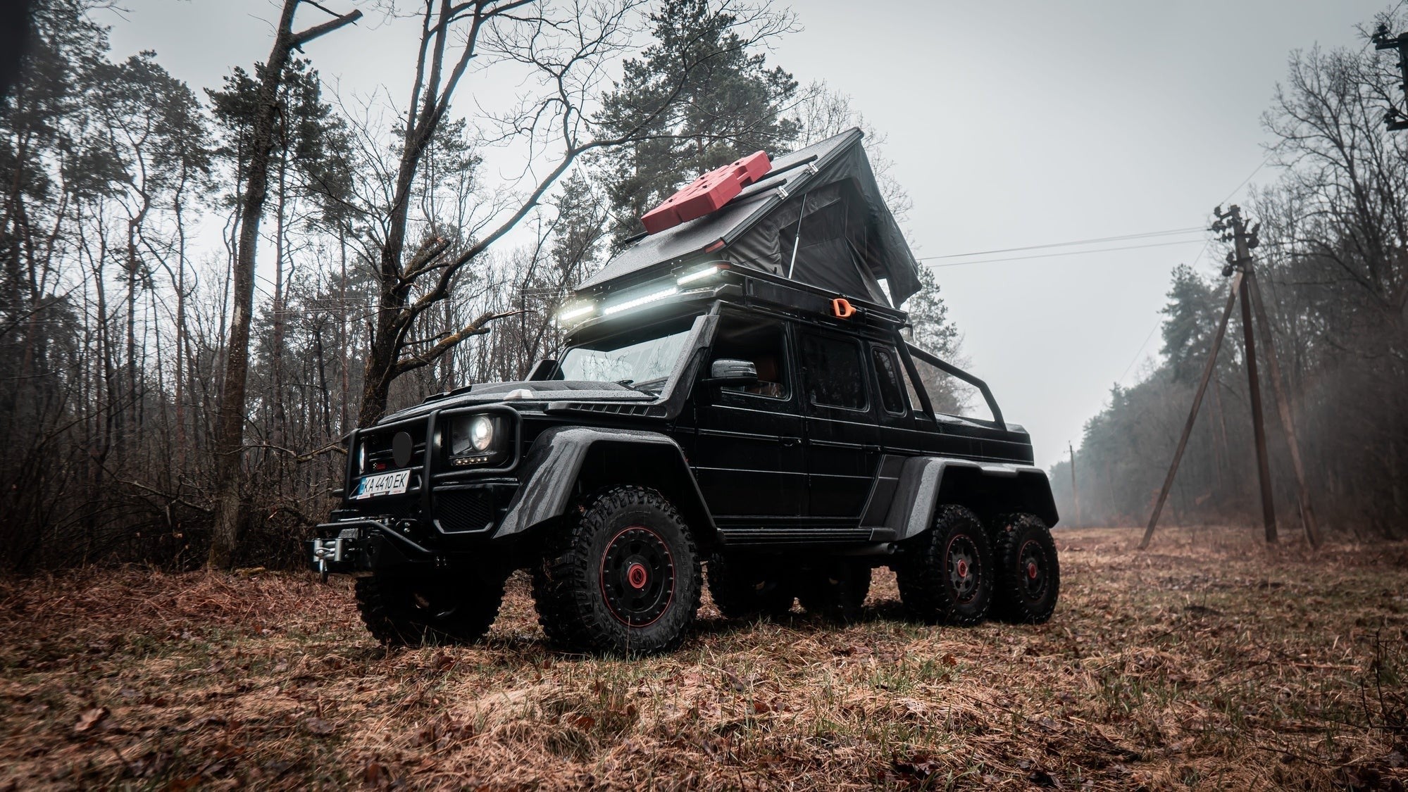 Mercedes-Benz w463 6x6 G55 Expedition 2008 with G63 2015 interior - Custom Class