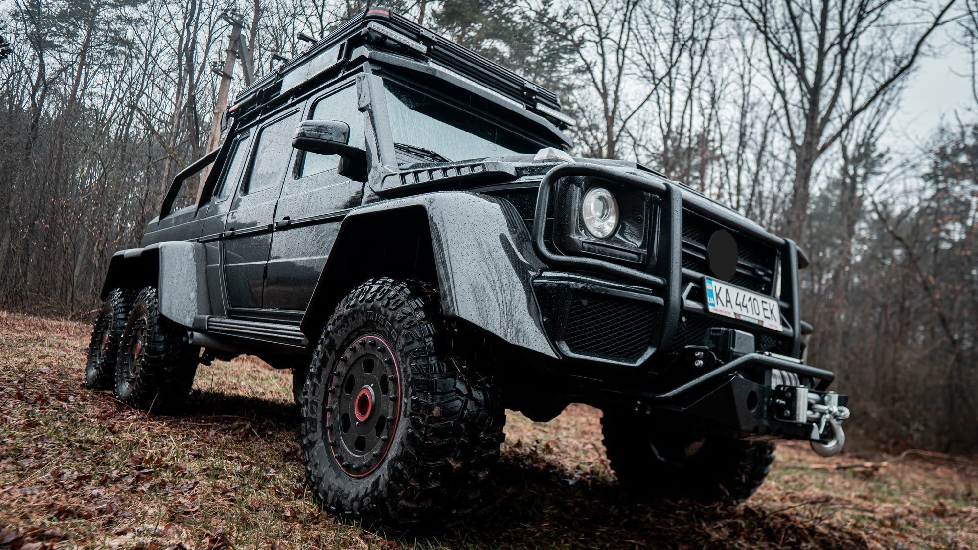 Mercedes-Benz w463 6x6 G55 Expedition 2008 with G63 2015 interior - Custom Class