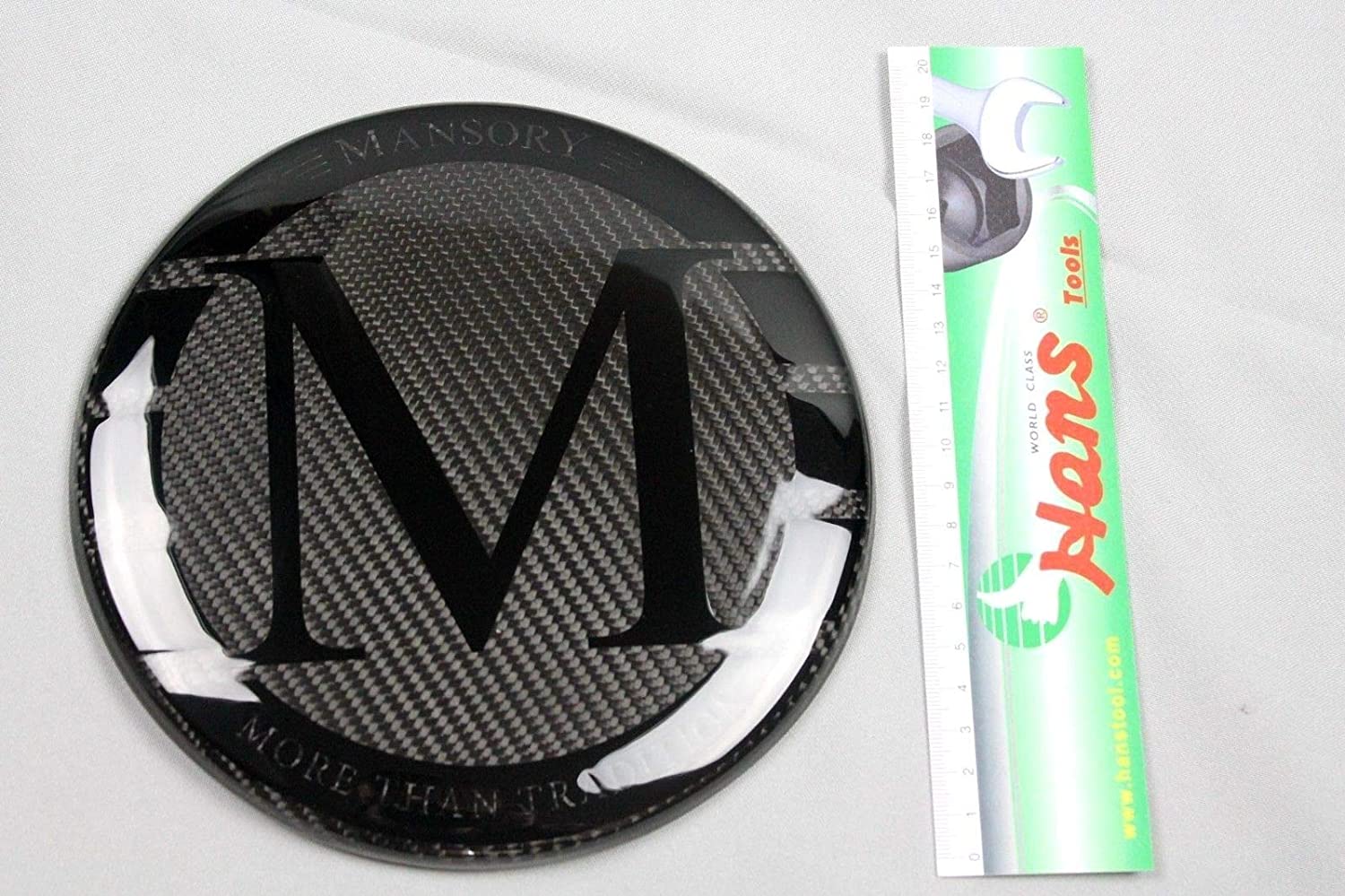 Mercedes-Benz W463 G-Class G-Wagon G63 G55 G500 front grille carbon fiber Mansory style badge emblem logo GREY - Custom Class