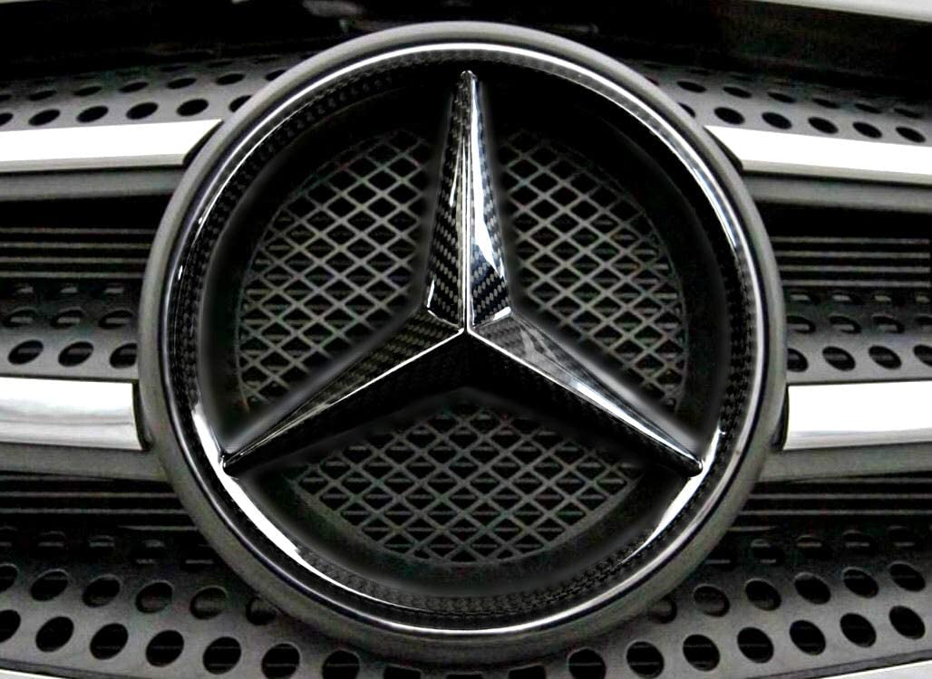 Mercedes-Benz W463a W464 G-Class G-Wagon G63 G500 G55 front grille carbon fiber Star style badge logo emble - Custom Class