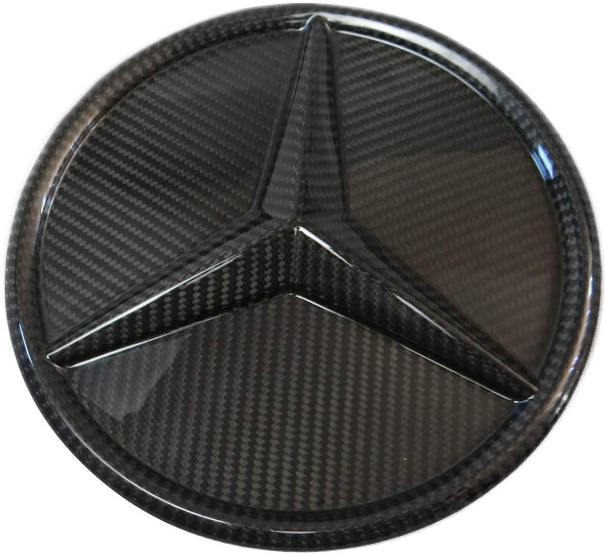 Mercedes-Benz W463a W464 G-Class G-Wagon G63 G55 front grille carbon fiber Star style badge logo emblem - Custom Class