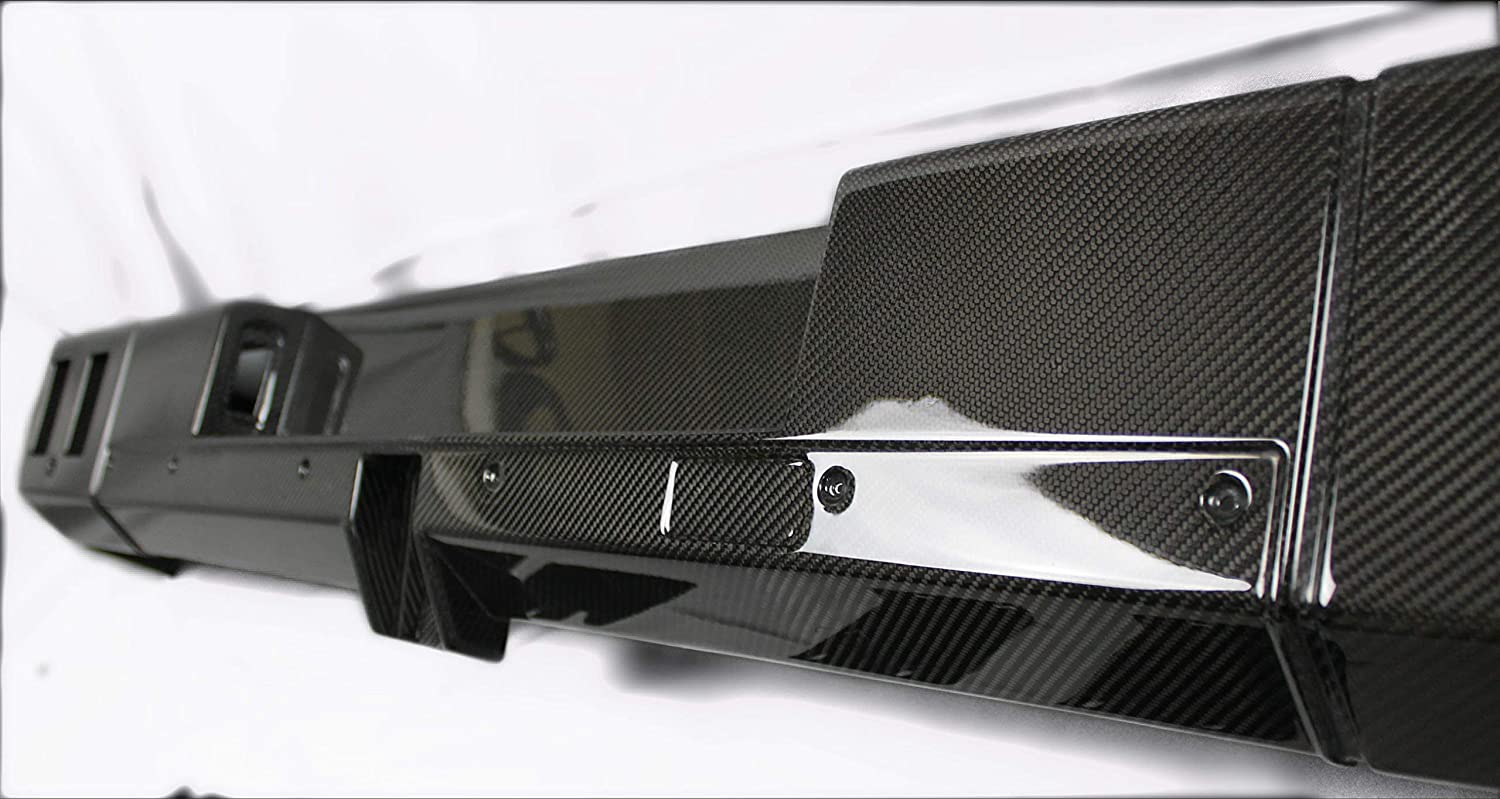 Mercedes W463 4x4 Squared Brabus Carbon Rear Bumper + Diffuser - Custom Class
