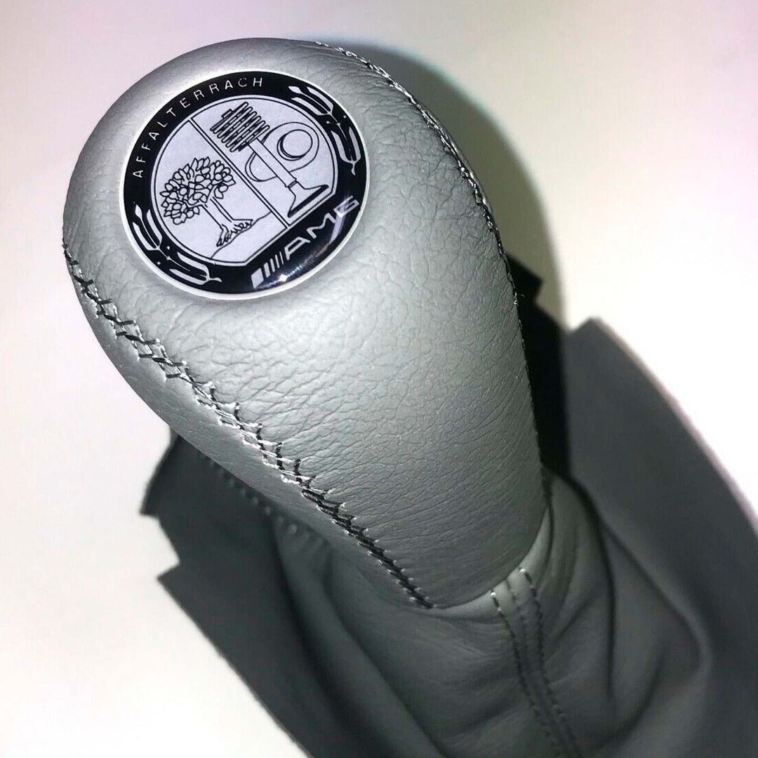 Metal AMG Affalterbach gear shift knob badge for Mercedes-Benz cars - Custom Class
