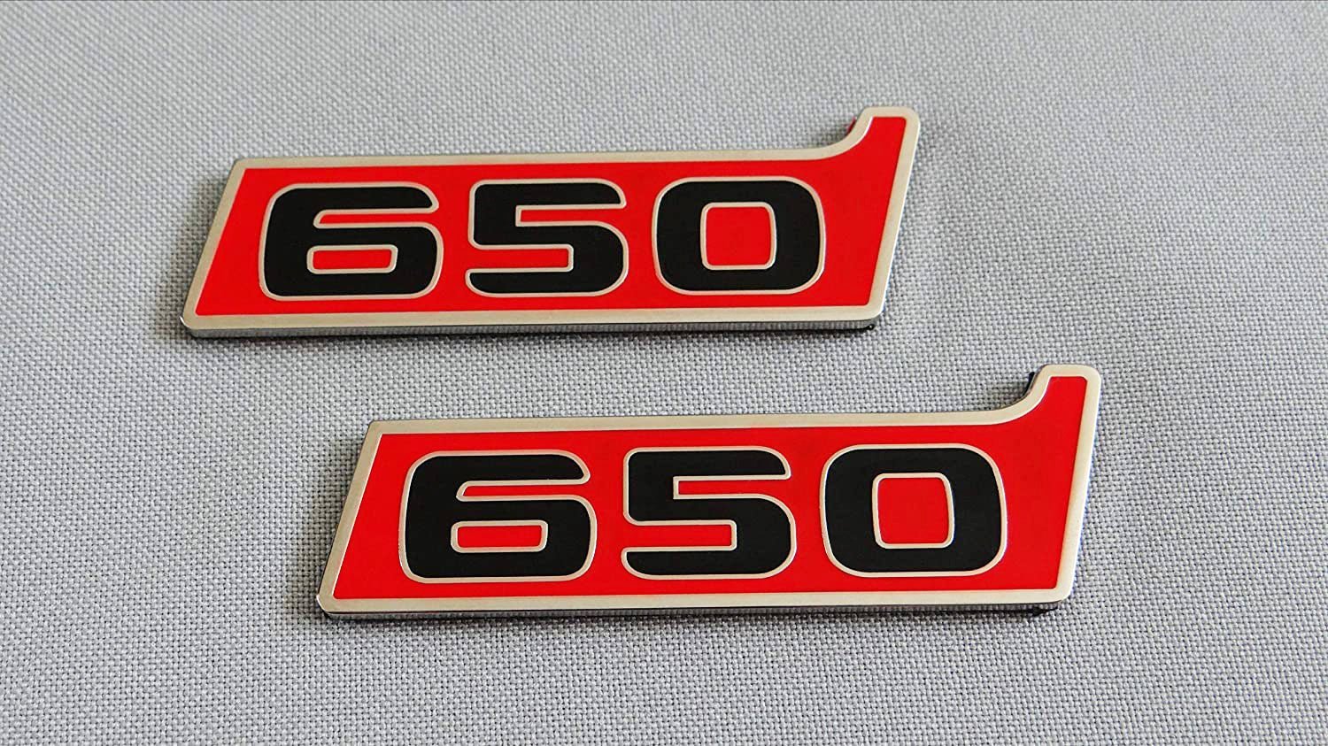 Metal Brabus 650 fenders emblem logo badges for Mercedes-Benz W463 W463A G-Class - Custom Class