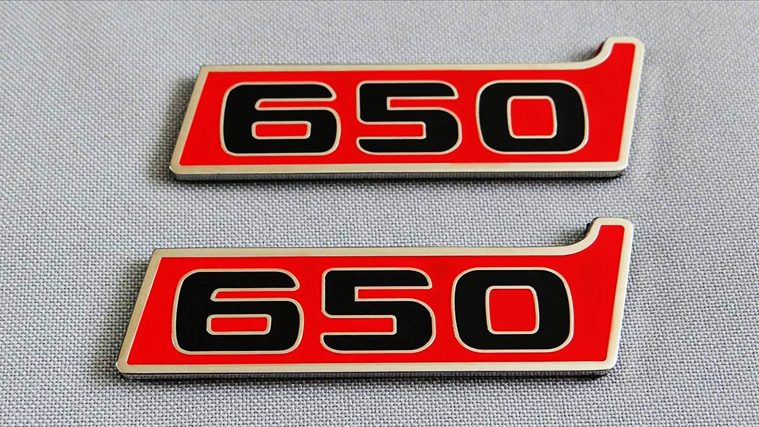 Metal Brabus 650 fenders emblem logo badges for Mercedes-Benz W463 W463A G-Class - Custom Class